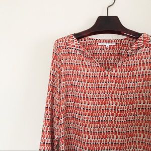 ◦ COLLECTIVE CONCEPTS ◦ Red printed blouse
